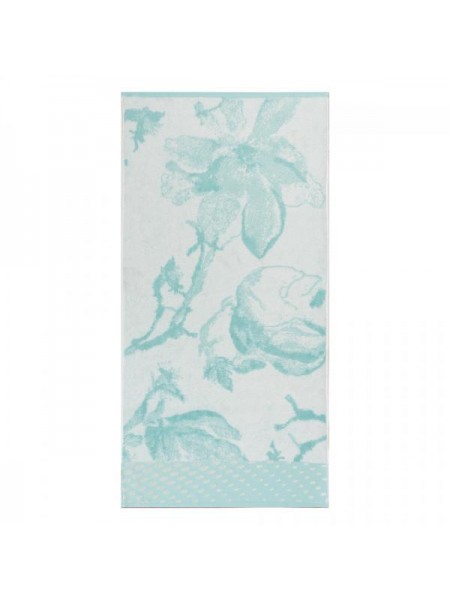 Полотенце махр. 50*100 бамбук 35% Blue magnolia "Cleanelly" пл.520гр.