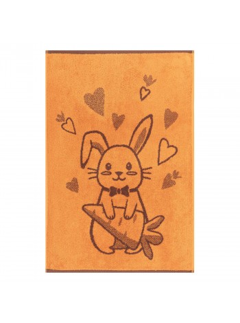 Полотенце махровое детское 50*70 "Cute Bunny" Cleanelly